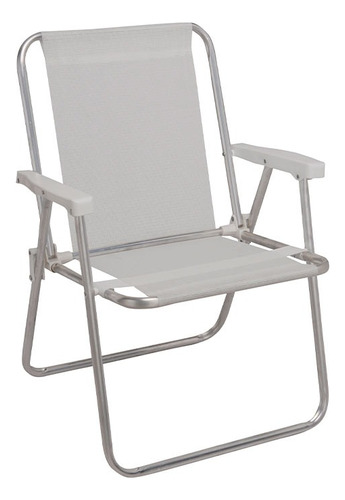 Silla Plegable Playa Camping Reposera Alta Aluminio Full