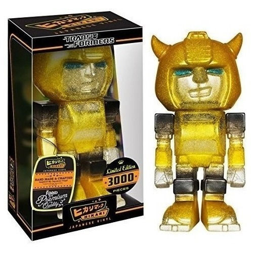 Funko Hikari: Transformers - Bumblebee Clear Glitter Figure