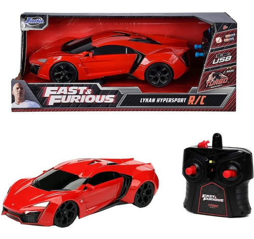 Auto A Control Rapido/furioso Fast Furious Likan Hipersport 