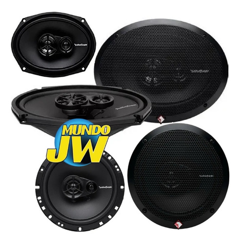 Combo Rockford Parlantes 6x9 + Parlantes 6 Pulgadas