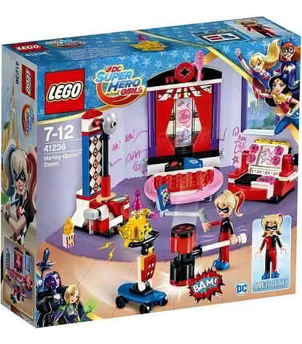 Set de construcción Lego DC Super Hero Girls Harley Quinn dorm