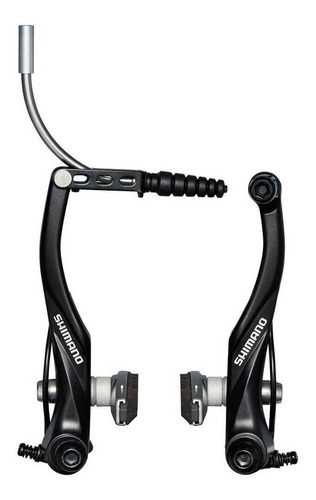 Imagen 1 de 10 de Juego Frenos Bicicleta V-brake Shimano Alivio Br-t4000 Originales - Racer Bikes