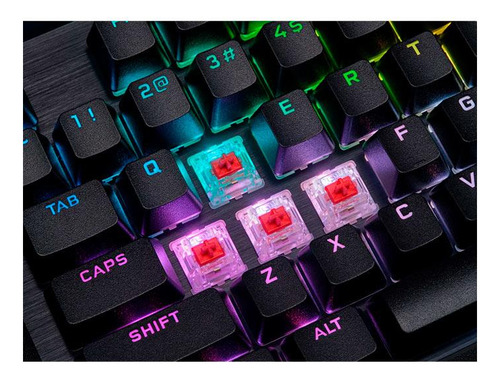 Teclado Mecanico Corsair K70 Rgb Pro, Switch Cherry Mx Red