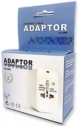 Adaptador Enchufe Universal Viajero Viaje Turismo 110v 220v