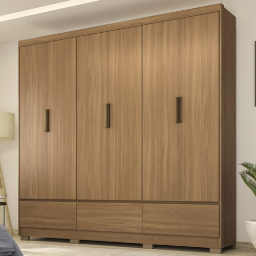 Guarda Roupa Casal 6 Portas 63330k Himalaia Amendola Touch D