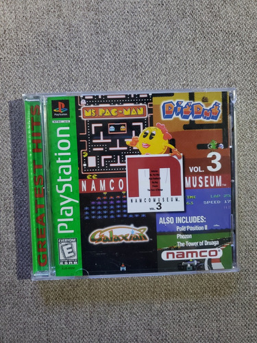 Namco Museum Vol 3 Ps1 - Completo Con Regcard