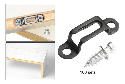 Tornillos Con Conector Invisible, 100 Veces Con Forma Semine