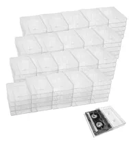 Comprar Paquete De 50 - Evelots Cassette Tape Cases-clear Plastic...