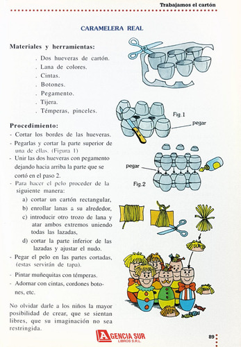 Manos Mágicas, Taller De Artesanías En Egb Técnicas Material