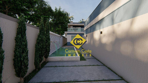 Imagem 11 de 12 de Casa Com 3 Quartos À Venda, 120 M² Por R$ 390.000 - Colinas - Rio Das Ostras/rj - Ca1887