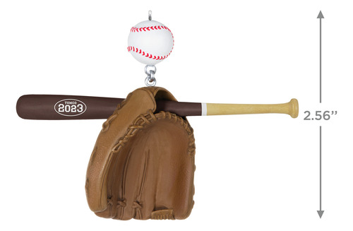 Adorno De Navidad 2023 Estrella De Béisbol Regalo Para Niñ