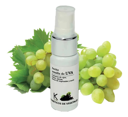 Contorno De Ojos Aceite Semilla De Uva- Cosmético Vegetal