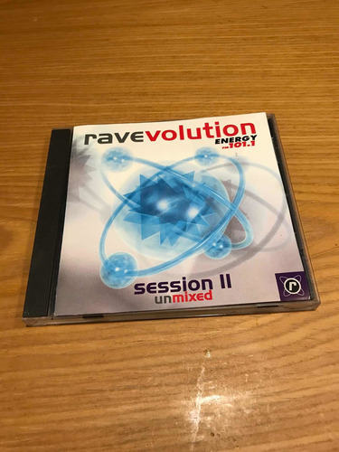 Ravevolution Session Ii Unmixed Cd Dance Energy 101.1 