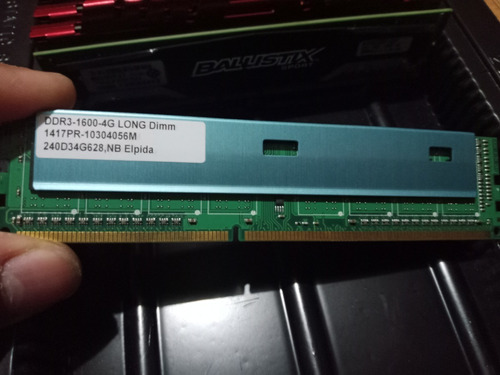 Memoria Ram Elpida Ddr3 4 Gb 1600mhz Usada Buen Estado