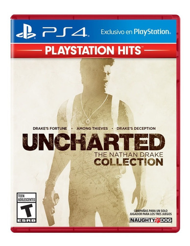 Juego Uncharted Collection Ps4 Fisico Nuevo