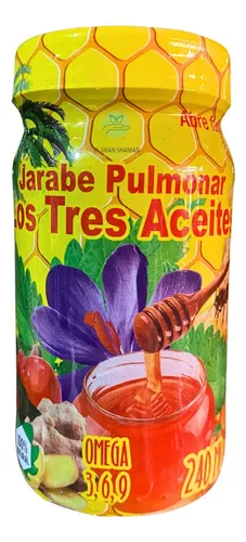 comprar Jarabe Pulmonar Tres Aceites - mL a $83