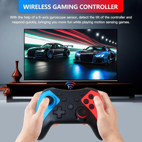 Controlador Inalámbrico Dearcool Para Nintendo Switch