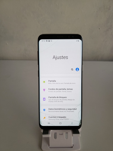 Samsung Galaxy S8 Color Plateado, Estrellado Plateado (Usado)