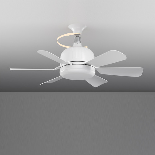 Luz De Ventilador Removível Silenciosa Com Cor Ajustável E C