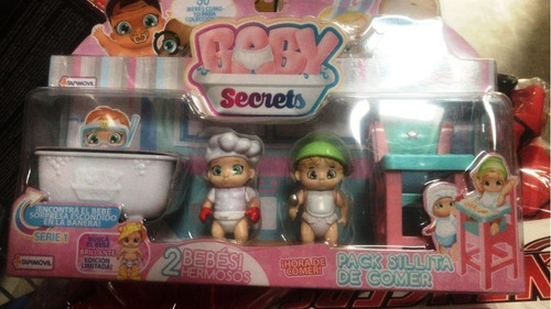 Imagen 2 de 10 de Set Baby Secrets Incluye 3 Baby Secrets Y Un Accesorio