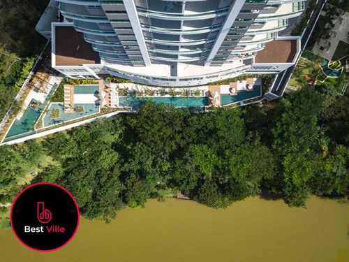 Imagem 23 de 30 de Apartamento No Contrapiso Á Venda 336m² De Área Útil No Edifício The Lake Gramercy Park Em Alphaville - Sp. - Ap0460