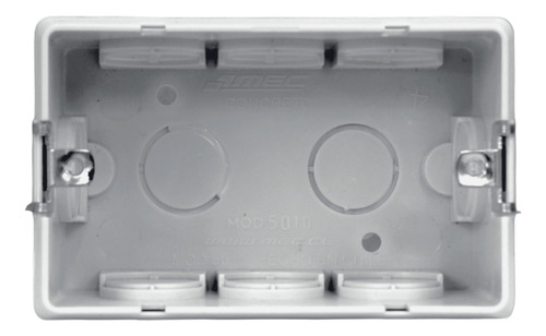 Caja Derivación Libre De Halógenos 10 Salidas 100x60x50mm
