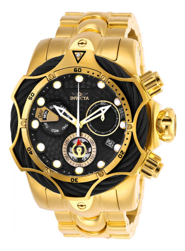 Reloj Para Hombres Invicta Reserve 26654 Oro