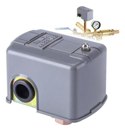 Interruptor De Presión Para Bomba De Agua, 40-60psi 110v-230