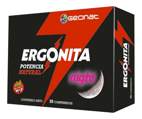 Ergonita Night Geonat - 30 Comprimidos