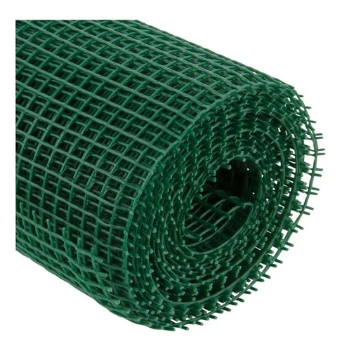 Malla Jardín Verde 10x10mm 1x10mts.