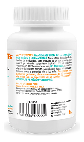 Probiótico Para Perro Probiotico En Tableta Masticable 60 Pz