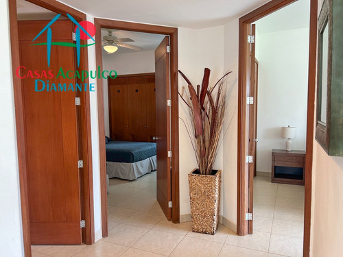 Cad Mayan Lakes Mt1 203. Acogedor Departamento En Playa Diamante. Con Vista A Las Zonas Verdes