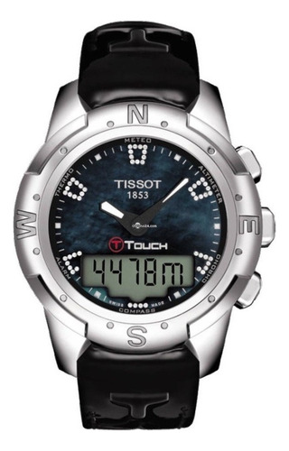 Reloj Tissot T-touch Ii Titanium Madre Perla Envio Rapido