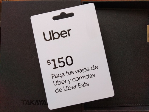 Imagen 1 de 1 de Tarjeta De Regalo De 150 De Uber Entrega Inmediata