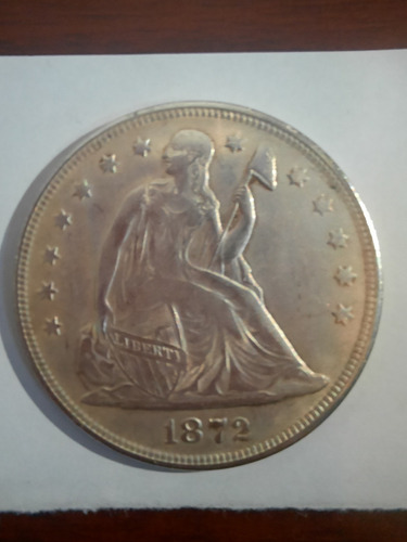 Moneda Plata Dollar 1872