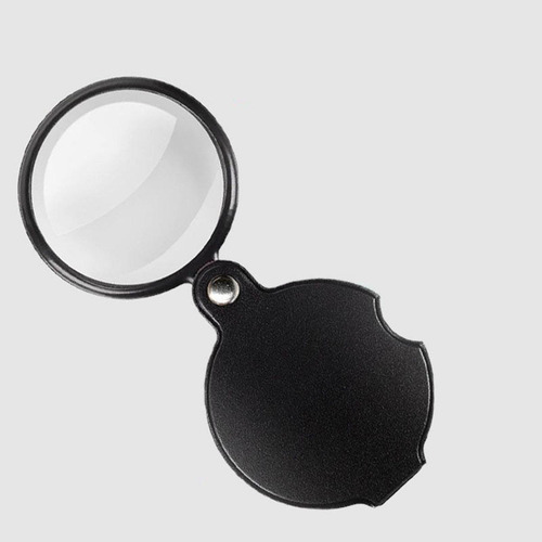 Lupa De Bolsillo Plegable, Herramienta De Aumento 5cm