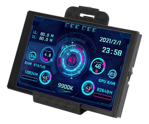 Monitor De Temperatura De Computadora Yunseity De 3.5in, Mon