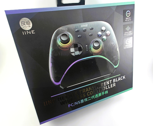 Control Iine Con Dock De Carga Para Switch, Pc, Ios, Android Negro