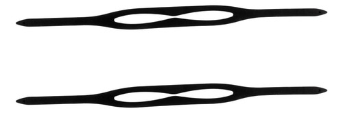 Banda Para La Cabeza Gafas De Natación 2 Piezas Negro