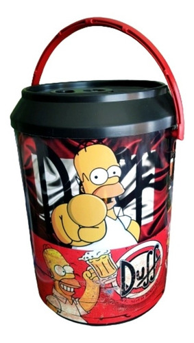 Cooler Térmico Caixa Térmica Homer Simpsons  12latas 10ltão 