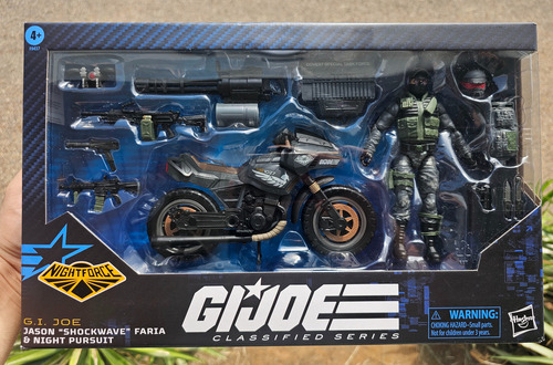 G.i. Joe Classified Series Shockwave & Night Pursuit #127 (Usado)