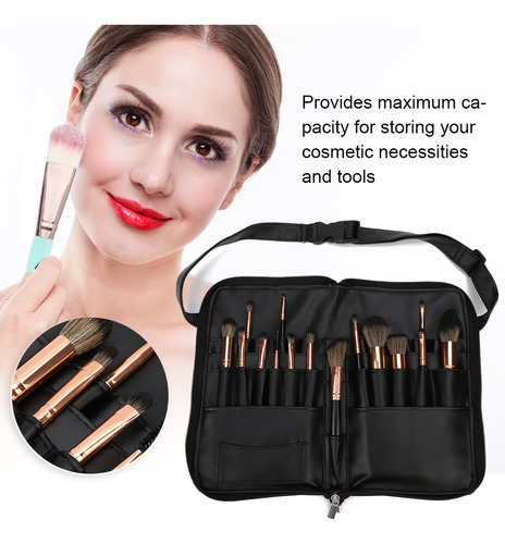 Bolsa Organizadora De Brochas De Maquillaje Profesional Port
