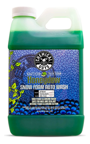 Jabón Para Lavado De Autos Chemical Guys Cws 110 Honeydew Sn