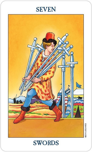Imagen 4 de 7 de Radient Rider Tarot Tin En Ingles