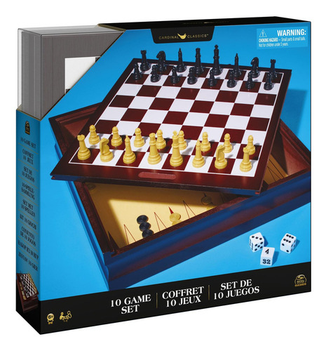 Spin Master Cardinal: Classics - Set De 10 Juegos Deluxe Classics Español