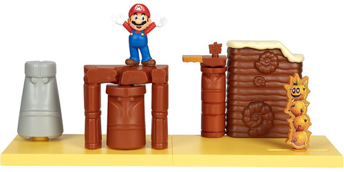Sets De Muñecos Super Mario 2.5 Pulgadas Desert Playset