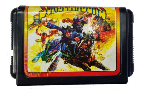 Cartucho Juego 16 Bits Sega Sunset Riders  -mg-