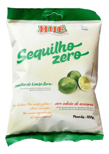 Sequilho De Limão Zero Hué 120g Unidade Sequilhos Limão