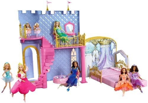 Barbie Castillo Magico 12 Princesas Bailarinas 2006 (Usado)