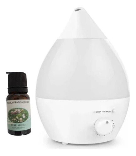 Humidificador Ultrasónico Difusor Gota 1.6 Litros + Esencias